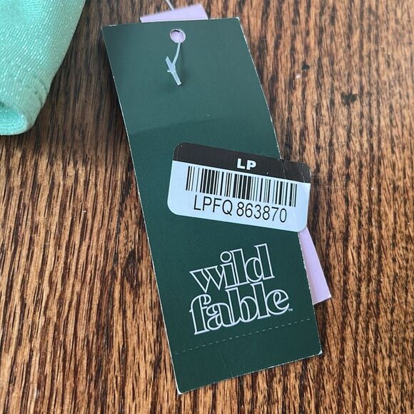 Wild Fable Green Underwire Bikini Top Size L New with Tags - Picture 2 of 4